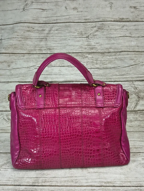 Samantha Thavasa Pink Crocodile Print Handbag - Picture 8 of 12
